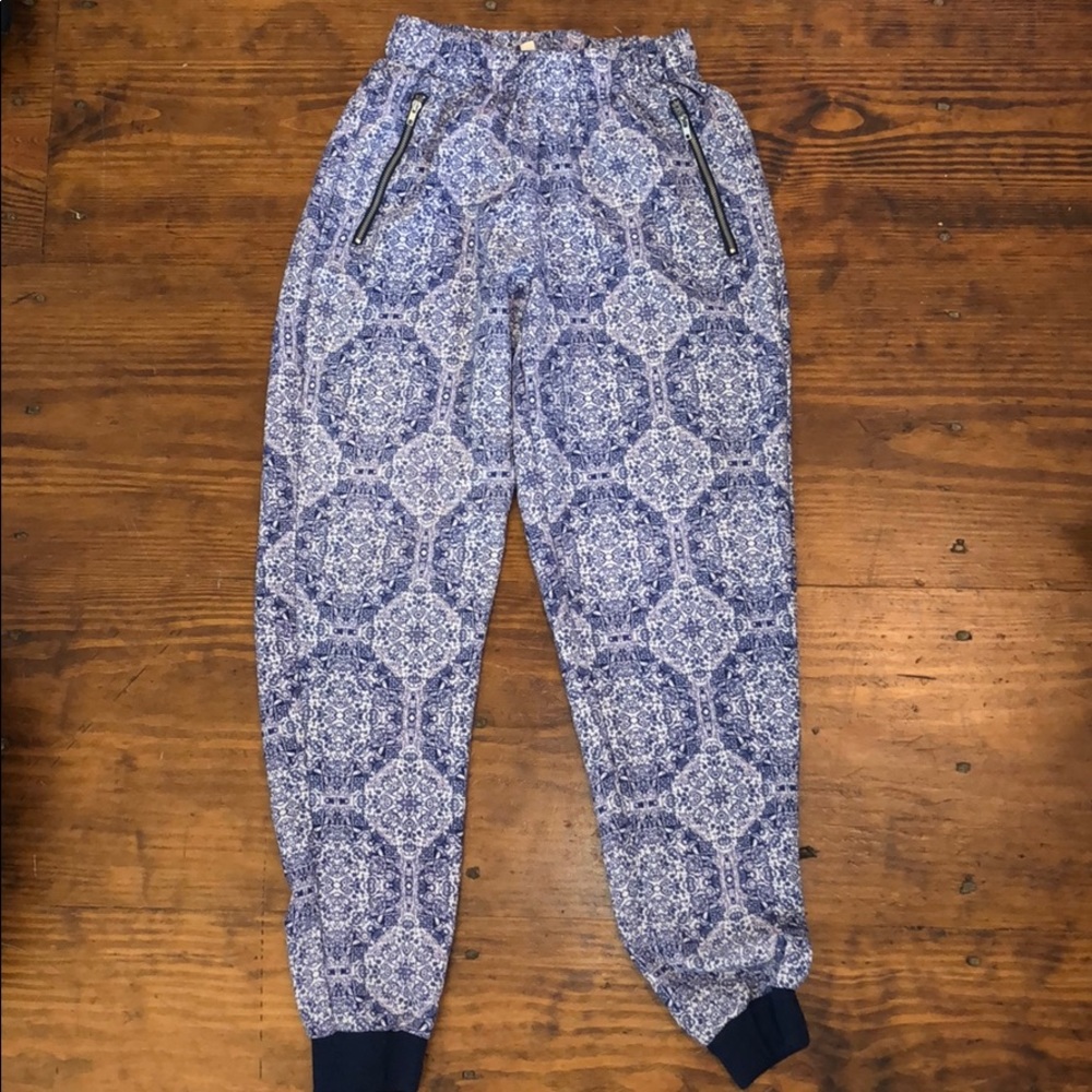 Fancy, fun patterned joggers